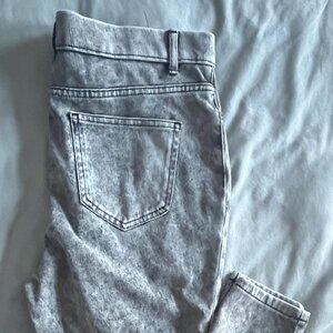 Time and Tru Gray Wash Pull On Jeans Jeggings Leggings